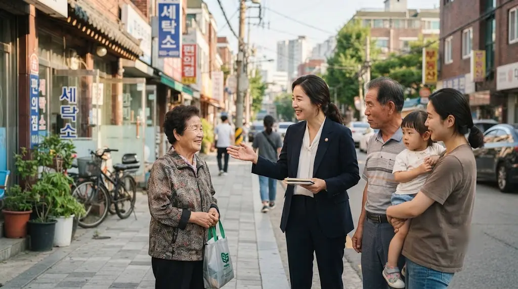 동네 이야기를 의회로 가져갑니다